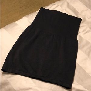 Black high waisted skirt